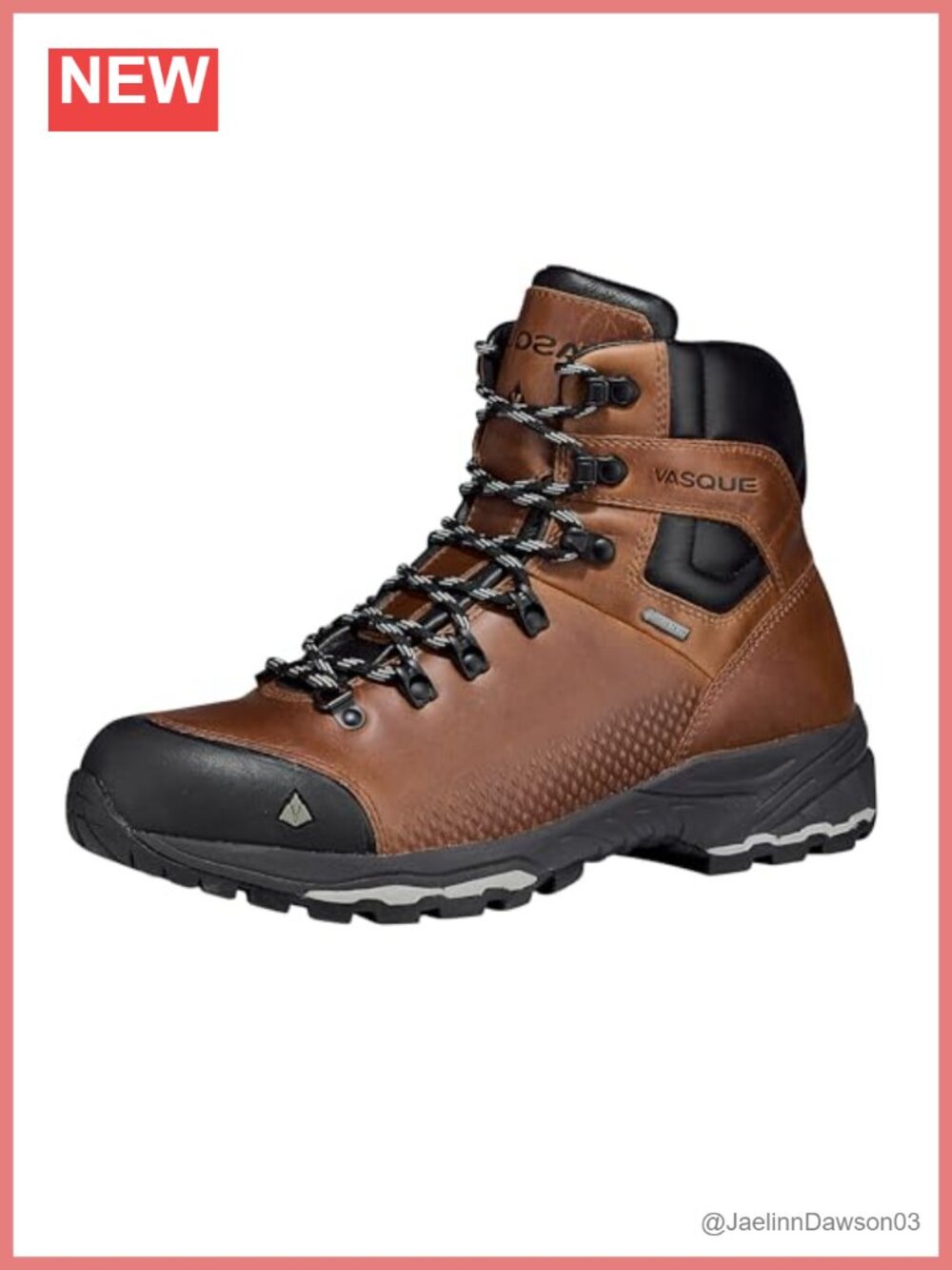 Waterproof Leather Lace-Up Hiking Boots Women's Ankle